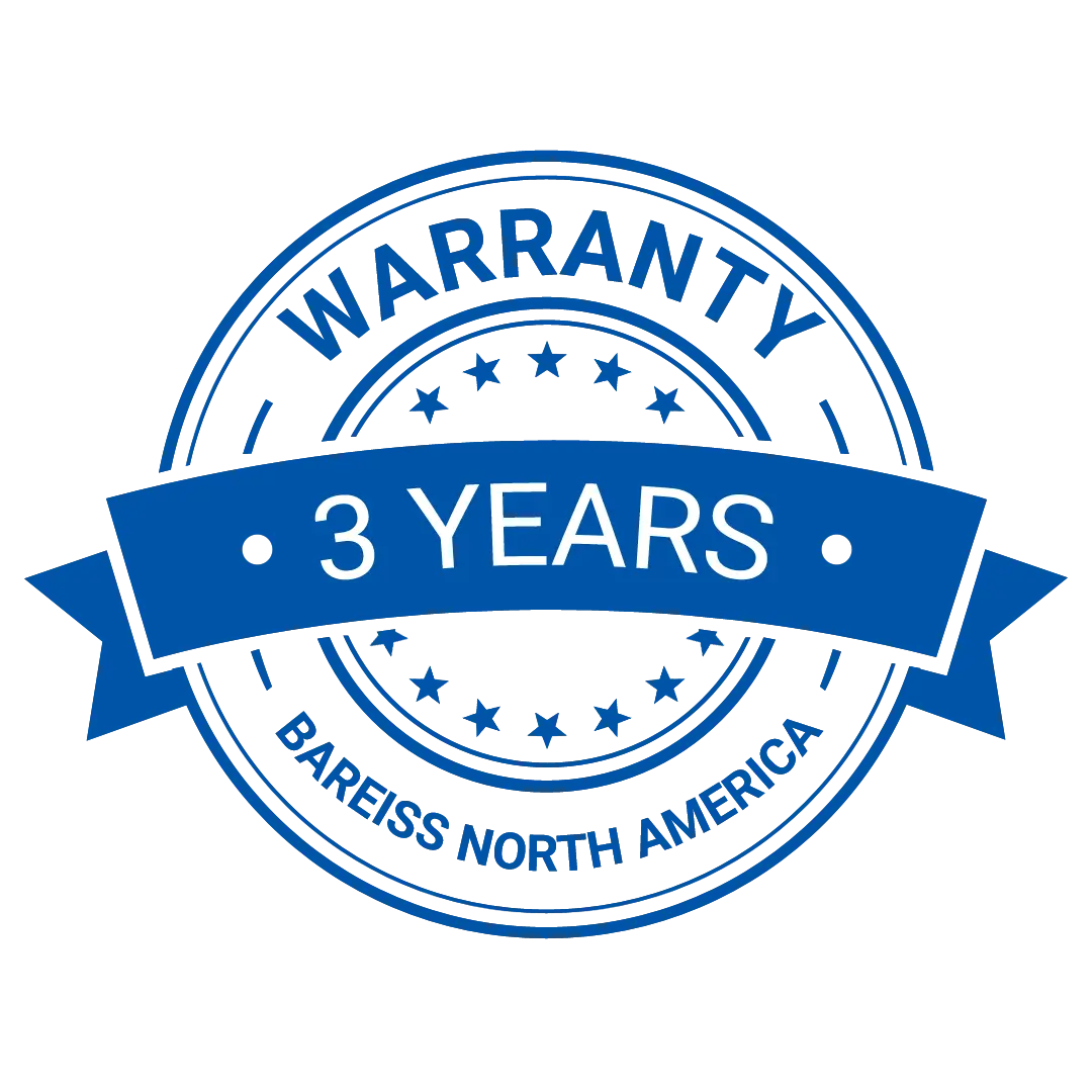 3 Years Warranty