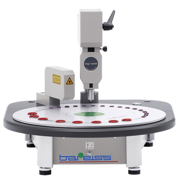 Automatic O-ring Hardness and Thickness Tester – BaRotation - Bareiss North America
