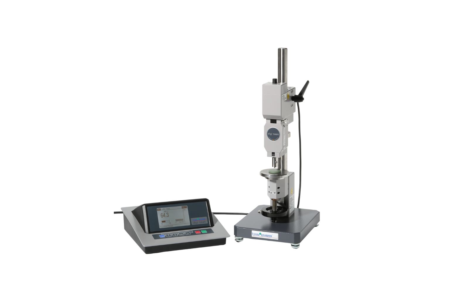 Digi Test II is a automated hardness testing device