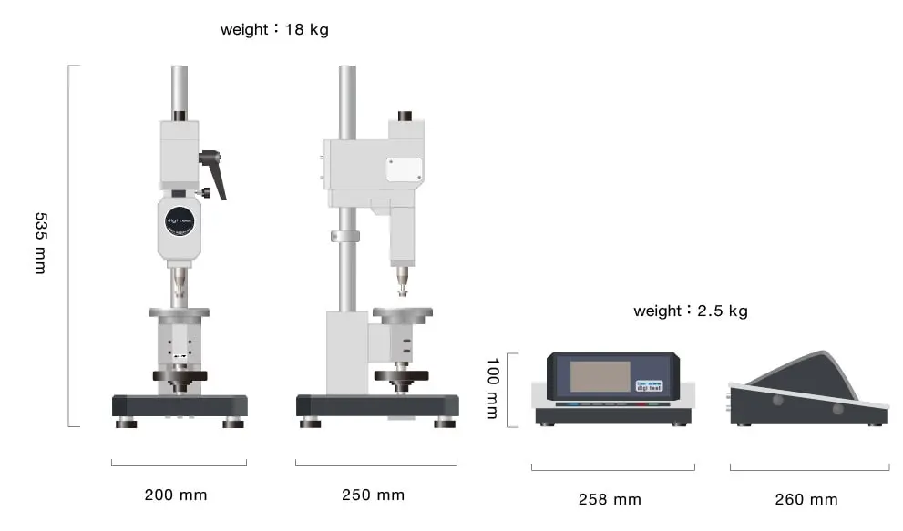 Capsule Hardness Tester – Gelomat Size and Weight