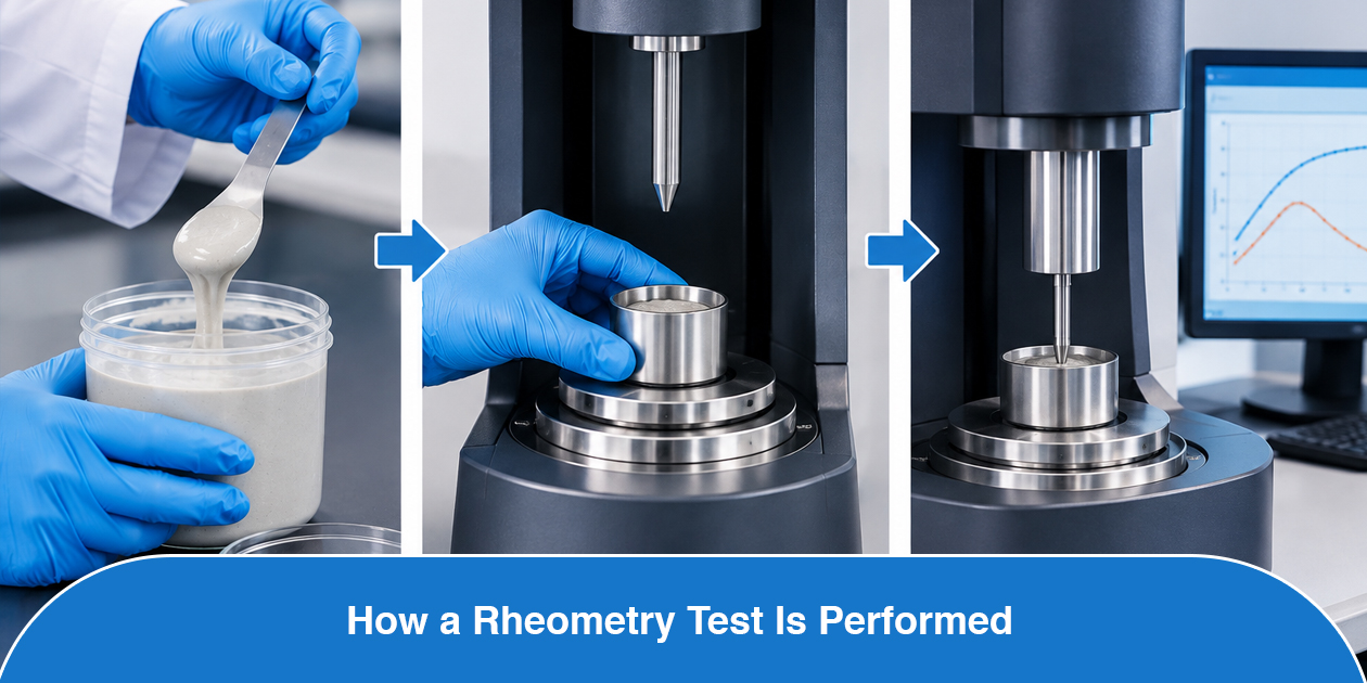 How a Rheometry Test Is Performed