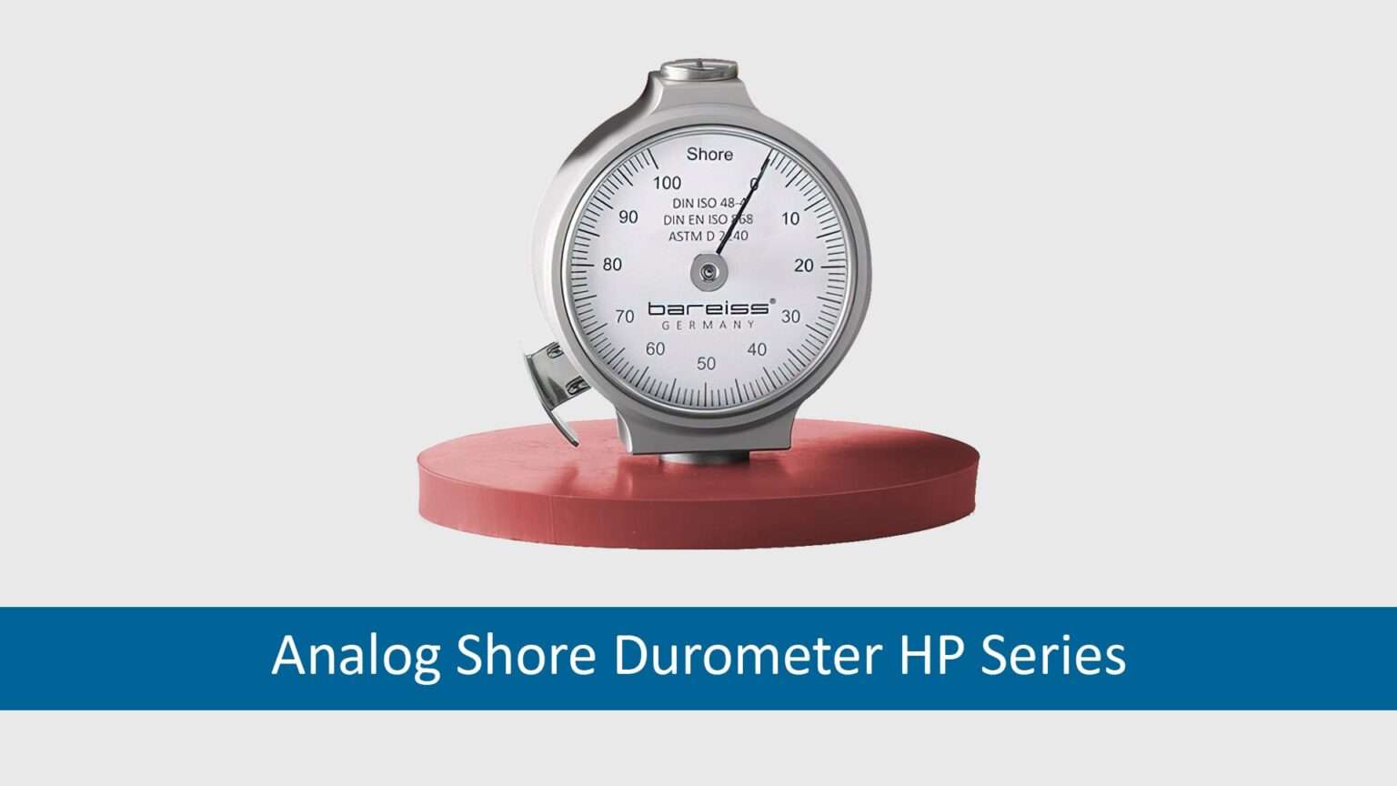 Classic Analog Shore Durometer Hardness Tester Bareiss