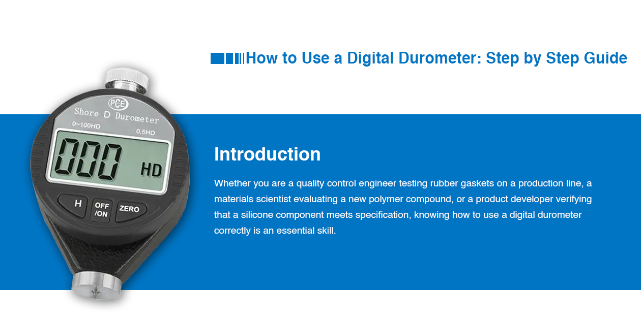 How to Use a Digital Durometer