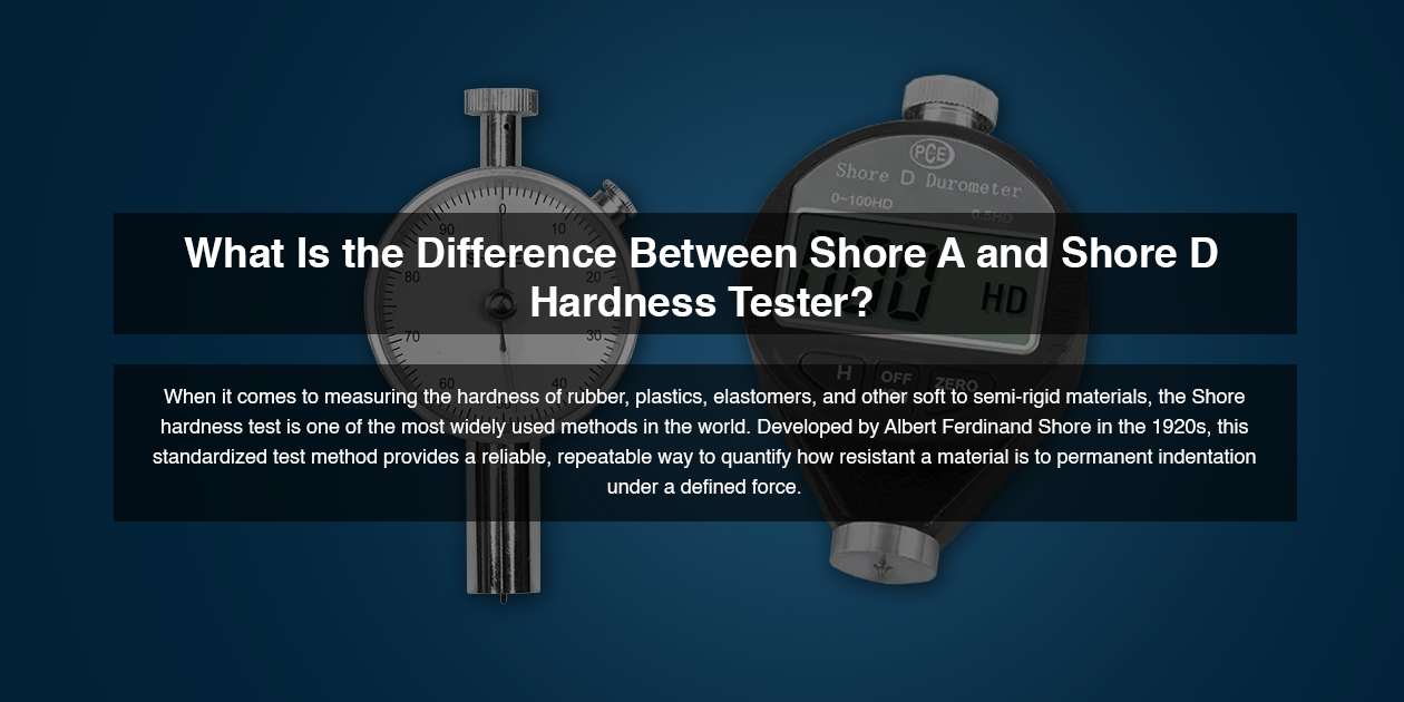 What is shore a and shore d tester