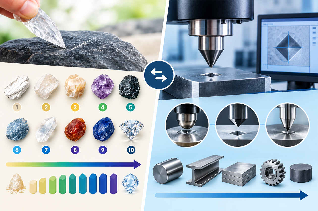 How the Mohs Scale Compares to Industrial Hardness Testing
